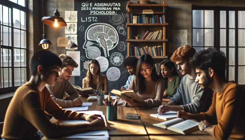 Qué asignaturas ponderan para psicología: Lista actualizada 2025