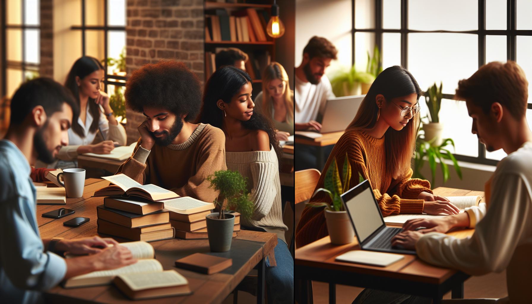Modalidades de estudio: Presencial vs. Online