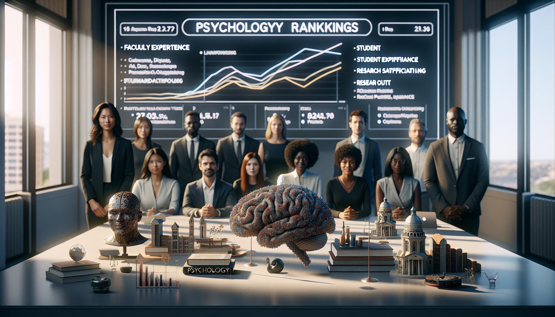 ¿Cuáles son los criterios de selección en un ranking de universidades para psicología?