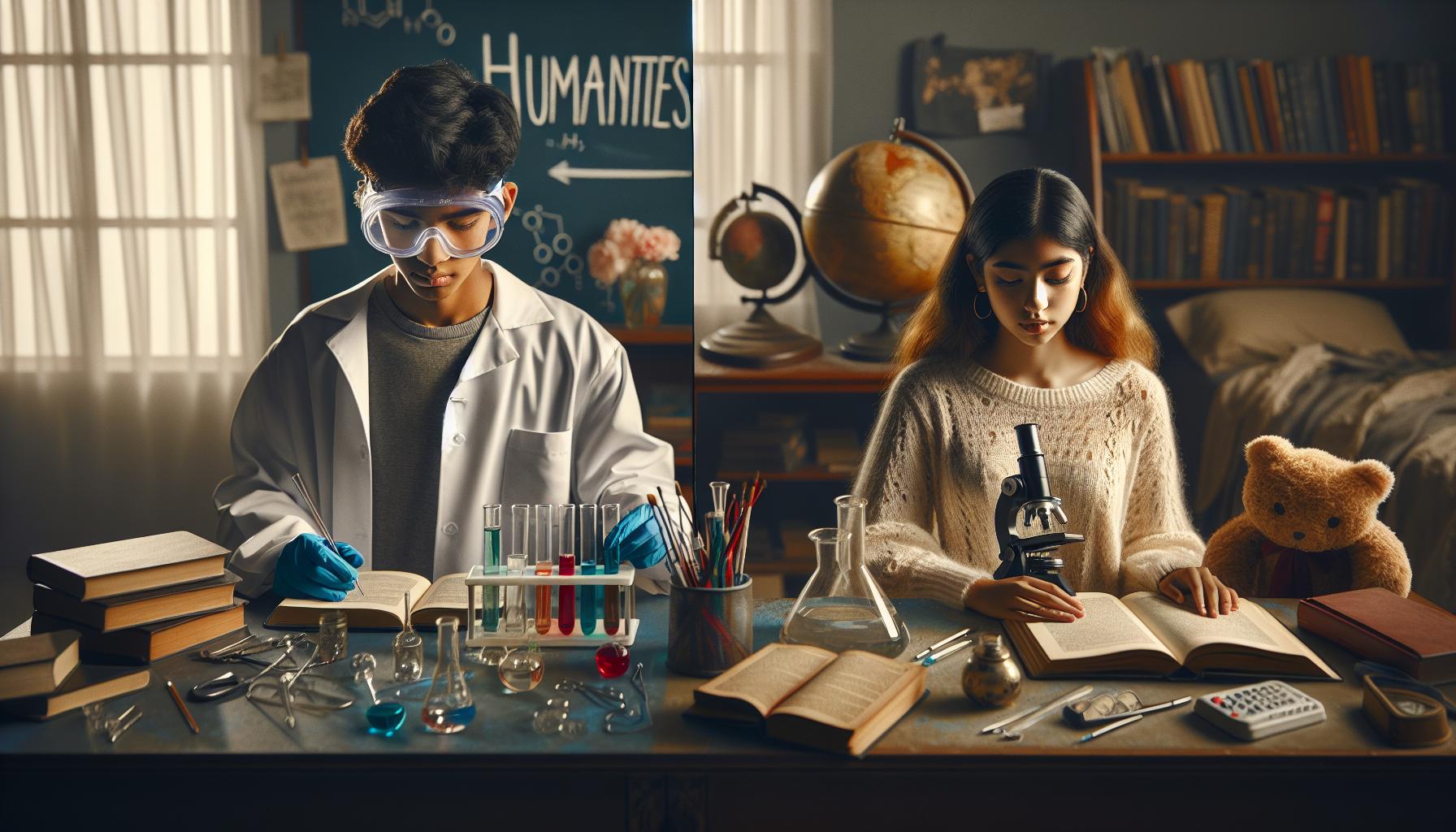 Comparativa: Bachillerato de Ciencias vs. Bachillerato de Humanidades