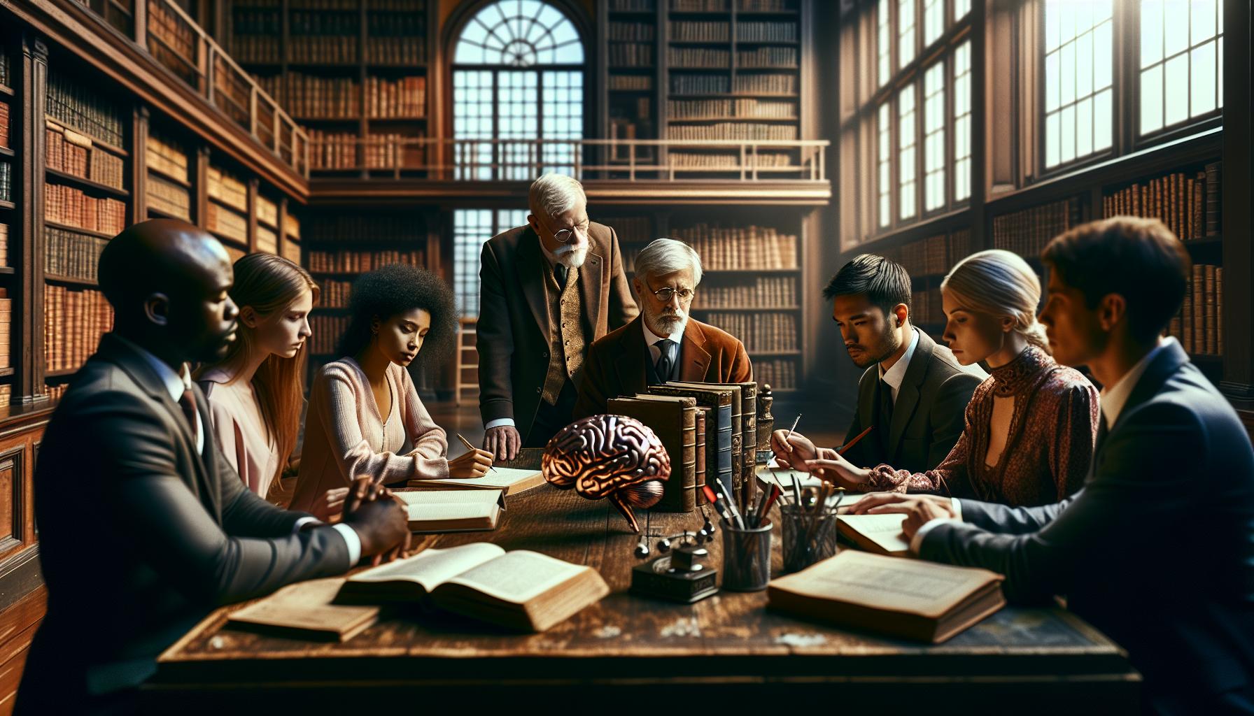 - Principales figuras en la fundación de la psicología