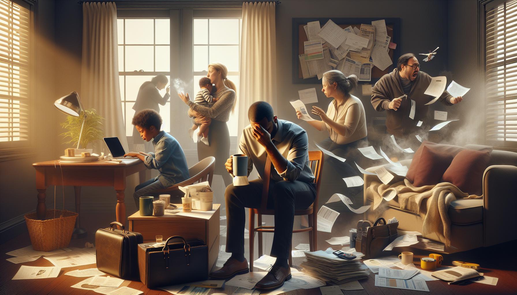 Causas del estrés psicológico en la vida diaria